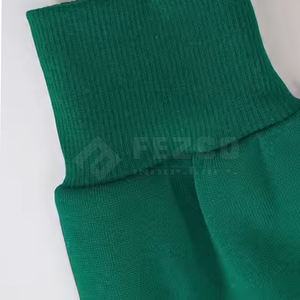 Survêtement d'hiver personnalisable pour homme 100 % coton, séchage rapide, respirant, avec capuche, taille élastique, pantalon de jogging pleine longueur, côtés zippés - Product Image 4