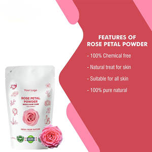 ผงกลีบกุหลาบบริสุทธิ์เกรดอาหาร100% จากอินเดียสำหรับบรรจุขนบนใบหน้า - Product Image 3