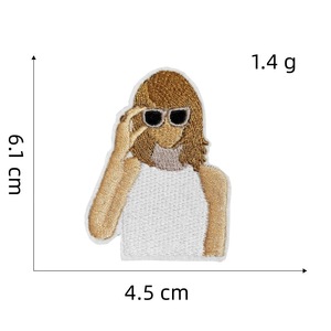 Parches Bordados con el Alfabeto en Tamaños Grande y Pequeño para Chaquetas y Ropa de Hombre/Mujer - Color Personalizado Ecológico - Product Image 3