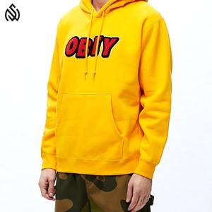 Sudaderas con capucha con bordado de chenilla de buen material de estilo superior a precio de fábrica, sudaderas con capucha de chenilla bordadas de calidad transpirable - Product Image 3