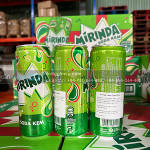 กระป๋องครีมมิรินดาโซดาขนาด320มล. 24แพ็กส่วนผสมน้ำผักรสแห้งกลิ่นน้ำตาล - Product Image 2
