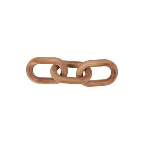 Chaîne en bois de luxe, taille personnalisée, chaîne en bois sculptée à la main, maillon de chaîne en bois 100% de haute qualité, décoration de table pour style de ferme moderne - Product Image 6
