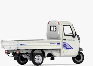 Electric <b>Cargo</b> Tricycle Open Body 200-300kg Payload Capacity 1 Passenger <b>White</b> Color 80km/h 70-90km Range - Product Image 4
