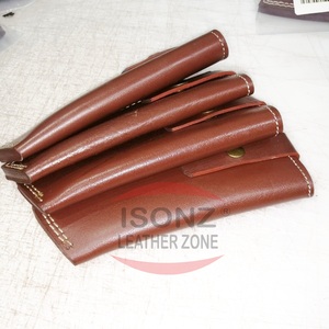 ISONZ 2024 personnalisé ODM Support gaine de couteau en cuir Durable pour étui multi-couteaux élégant OEM étui à couteaux multiples - Product Image 1