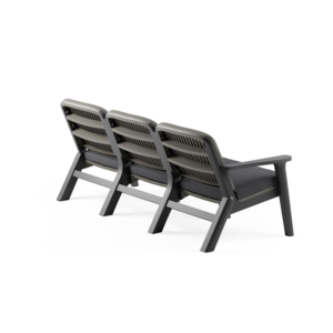 Silva II Triple Patio <b>Bench</b> - Product Image 2
