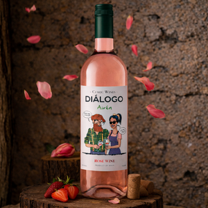 Dialogo - Vino Rosato Semidolce 100% Tempranillo 11% ABV Vino Rosato Spagnolo 750ml - Product Image 2