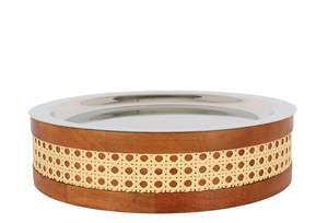 Tazón de Chocolate de madera hecho a mano de primera calidad, olla de acero inoxidable con cuencos de Chocolate Tealight para uso en vajilla - Product Image 4