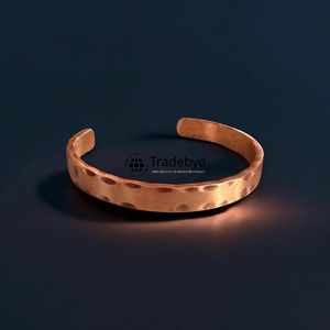 Ethnic <b>Copper</b> Bangles <b>for</b> <b>Women</b> Traditional Handmade Gift Jewelry by Tradebyd - Product Image 1