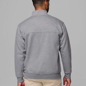 Prix de gros pour les commandes en gros avec col montant respirant et confortable Sweat-shirt pour homme manches longues Haute qualité Service OEM - Product Image 2