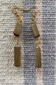 Pendientes colgantes de moda bohemios para mujer más vendidos, joyería de madera de aleación de diseño Vintage - Product Image 3