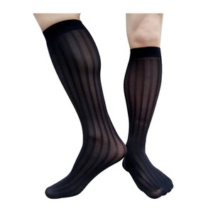 Calcetines deportivos personalizados hasta la rodilla para hombres para adultos, uso duradero para ciclismo, correr, fútbol, fútbol - Product Image 1