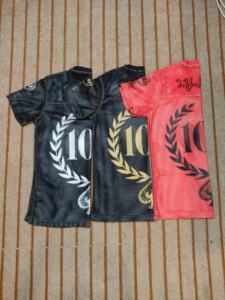 Uniforme Deportivo de Verano, Camiseta de Fútbol Americano de Manga Corta, Transpirable, Estampada, de Poliéster/Nailon, Tela de 220g para un Rendimiento Óptimo - Product Image 2