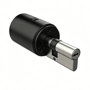 MAX02 บลูทูธสมาร์ทล็อคแบบมอเตอร์  ระบบควบคุมผ่านแอป TTLock  ล็อคประตูอิเล็กทรอนิกส์แบบชาร์จไฟได้ พร้อมบัตร IC และรหัสผ่าน - Product Image 1