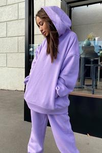 Tracksuit <b>Women</b> New Arrivals Custom <b>Velvet</b> Tracksuit <b>Women</b> Zipper Body Velour Track <b>Jacket</b> With Pants 2 Piece Set - Product Image 4