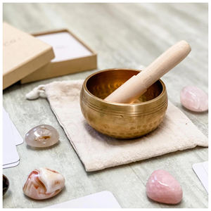 Bols chantants bouddhistes en acier inoxydable poli, fabrication tibétaine, pour la méditation, le yoga, la guérison sonore et la pratique de la puissance intérieure - Product Image 4