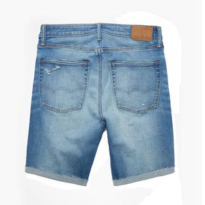 Qualité supérieure Hommes Denim Shorts Solide Léger Respirant Séchage Rapide Entièrement Personnalisé Anti Rides Dernière Conception En Gros - Product Image 2