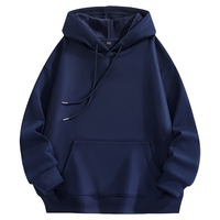 Yüksek kalite 100% pamuklu kazak polar Hoodie özel Logo erkek kadın boy kazak High-End Unisex giyim 3D
