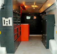 Gabinetes Metálicos de Alta Calidad Personalizables para Uso Industrial, Equipos para Vehículos, Sistemas de Estantes para Minivans, Gabinetes para Herramientas, Soporte OEM/ODM