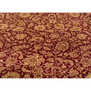 Alfombras de Seda Anudadas a Mano Gulmarg, Diseño Floral Rojo y Naranja, Rectangulares, para Pasillo y Sala de Estar, Modelo Pae-6355 - Product Image 3