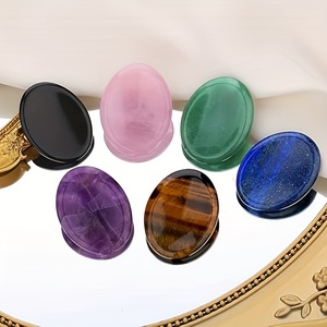 Pierres <span class=keywords><strong>de</strong></span> méditation naturelles assorties en gros : <span class=keywords><strong>Améthyste</strong></span> et Œil <span class=keywords><strong>de</strong></span> tigre pour <span class=keywords><strong>les</strong></span> meilleurs cadeaux - Product Image 4