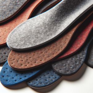 Confort durable Semelles intérieures chaudes en feutre de laine de l'Himalaya durables et écologiques pour une amélioration des chaussures de luxe - Product Image 5