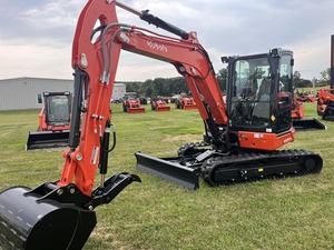 Entretien Facile pour l'Excavatrice sur Chenilles Kubota KX057-5 de 5,5 Tonnes avec Godet de 0,06 m, Puissance de 110 kW, Garantie de 4 Ans, Machine de Terrassement - Product Image 6