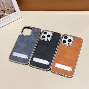 For <strong>IPhones</strong> 17 Air <strong>Cover</strong> Business Style with Invisible Stand Waterproof Shockproof Protection for 16 ProMax Cell Phone Case - Product Image 2