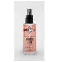 Parfum de voiture Biocare Cosmesi de qualité supérieure, écologique, 100 ml, jaune clair, spray, talc, Italie, usage quotidien, désodorisant