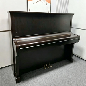 Piano Acústico Vertical Kawai KU3D Marrón Usado, Suministro de Fábrica, para Músicos Profesionales, Piano Japonés de Segunda Mano - Product Image 3