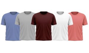 T-shirts décontractés pour hommes, vêtements de jogging, vêtements de course, t-shirts en coton pour hommes - Product Image 3