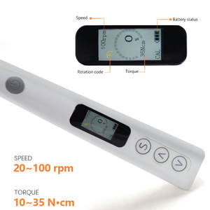 Chiave dinamometrica elettrica Wireless dentale Driver con programma di memoria in avanti/retromarcia 10-35 cm chiave dinamometrica per impianto dentale - Product Image 4