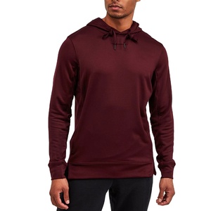 Sweat à capuche en molleton surdimensionné pour homme avec logo personnalisé, épaules tombantes, coupe courte, ourlet brut, impression en relief écologique de haute qualité - Product Image 1
