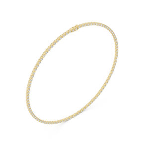 Collier en or rose 14 carats avec diamant rond de laboratoire cultivé, à porter tous les jours, pour femmes, minimaliste, luxueux, certifié, élégant, bijoux fins, cadeau - Product Image 5