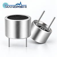 Sensor Pemancar Ultrasonik 16mm 40KHz MSO-A1640H12T 115dB Transduser Ultrasonik SPL Tinggi untuk Levitasi Akustik