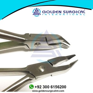 Pince orthodontique coupe-fil léger pince coupante dentaire à 45 degrés coupe-ligature orthodontique ensemble dentaire instruments chirurgicaux - Product Image 3