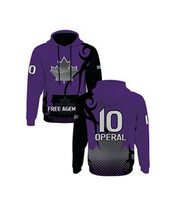 Sudaderas con Capucha Unisex de Talla Única, Tejido Polar Grueso, 100% Poliéster, Logotipo Personalizado, Bolsillo, Antiarrugas, Impresión por Sublimación - Product Image 1