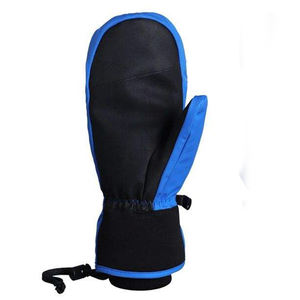 Gants de ski isolés d'hiver confortables mitaines en cuir thermique imperméables avec des caractéristiques coupe-vent et chaudes pour le snowboard - Product Image 4