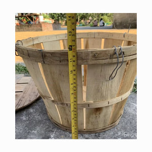 ตะกร้าบุชเชลปูไม้บรรจุอาหารทะเลส่งออกทั่วโลกขนาดกำหนดเองได้ลังไม้สำหรับเก็บผลไม้ปู - Product Image 6