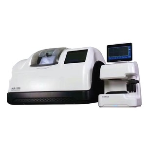 Machine optique automatique haute capacité pour le façonnage de verres sans motif, avec système de perçage, rainurage et polissage pour laboratoire d'optique - Product Image 1