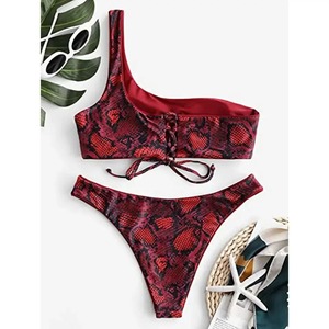 Traje de baño de mujer de calidad último diseño hecho en el mejor material traje de baño informal de mujer - Product Image 2