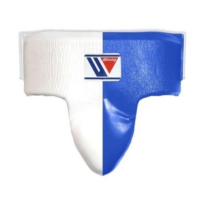 ชุดฝึกซ้อมมวยแบบสั่งทำพิเศษ สีขาวและฟ้า พร้อมนวมมวย หมวกป้องกันศีรษะ และอุปกรณ์ป้องกันอวัยวะเพศชาย ชุดวินนิ่งแบบปรับแต่งได้ - Product Image 4