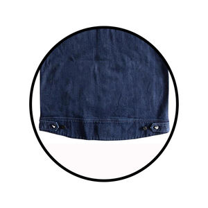 Premium nuevo diseño de alta calidad Oem Retro hombres Slim Denim chaleco chaqueta sin mangas Jean chaleco Casual Denim chaleco - Product Image 6