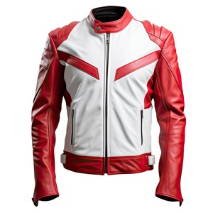 Chaqueta de moto con estilo a la moda, chaqueta de moto de carreras de cuero para hombre, chaqueta de carreras de moto para hombre, nuevo estilo - Product Image 1