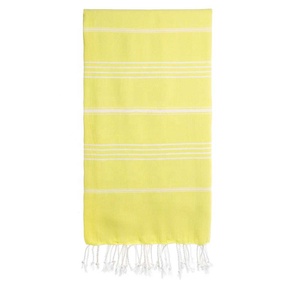Ensemble de 6 serviettes en coton turc, 3 serviettes de plage rayées personnalisées, 3 serviettes de cuisine, écologiques, légères et absorbantes - Product Image 6