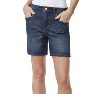 Services OEM Prix raisonnable Shorts en jean pour femmes Dernier style Design personnalisé Shorts Streetwear pour femmes Shorts d'été pour femmes - Product Image 1