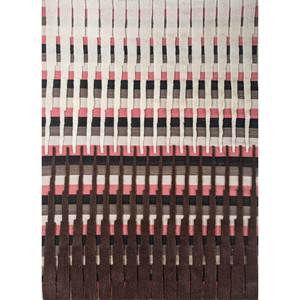 พรมขนสัตว์ทอลายแบนสีเบจและสีน้ำตาล รุ่น Indusbar ADTW-01 สำหรับตกแต่งบ้าน ห้องนั่งเล่น ทางเดิน ห้องโถง - Product Image 1