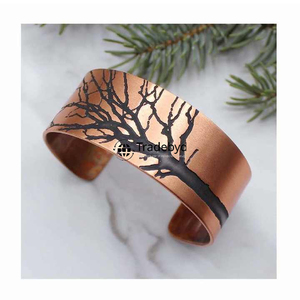 Brazaletes de Cobre de Estilo Étnico, Joyería Hecha a Mano de Primera Calidad, Unisex, Inspirada en la Tradición y la Elegancia por Tradebyd - Product Image 6