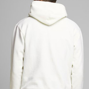 Sweat à capuche uni en coton 100% pour homme, style hip-hop, sport, hiver, streetwear lourd avec poche - Product Image 3