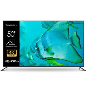 Téléviseur LED intelligent BEST d'origine, 55 pouces, 1080p, 120 Hz, avec connectivité, écran plat trempé, HDTV, système d'exploitation Android - Product Image 2