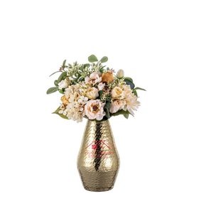 Flower <b>Vase</b> Luxury Wedding Table Organizer Accessories Set of 3 <b>Copper</b> Finished Wedding Table Decorative - Product Image 4